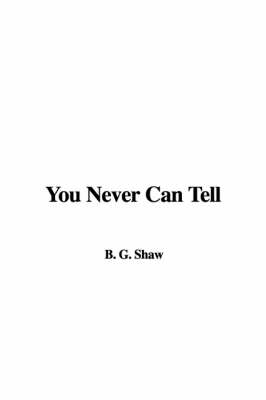 Book cover for You Never Can Tell