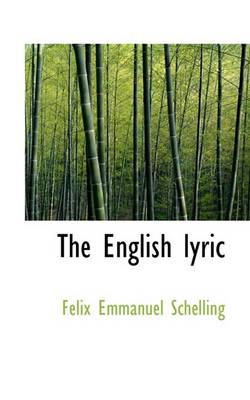 Book cover for The English Lyric