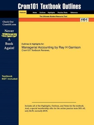 Book cover for Studyguide for Managerial Accounting by Garrison, Ray H, ISBN 9780073379616