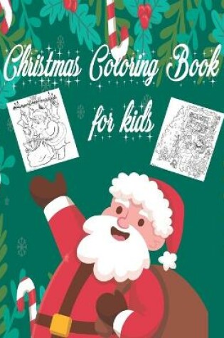 Cover of Christmas Coloring Book for Kids