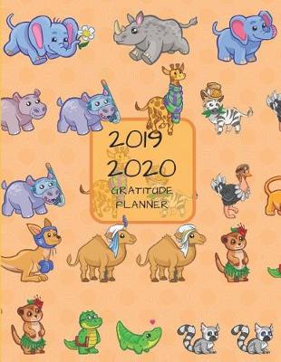 Book cover for 2019 2020 15 Months Jungle Safari Gratitude Journal Daily Planner