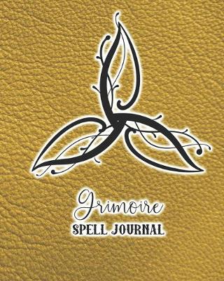 Book cover for Grimoire spell journal