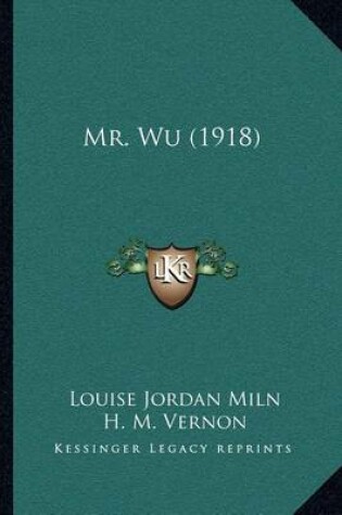 Cover of Mr. Wu (1918)