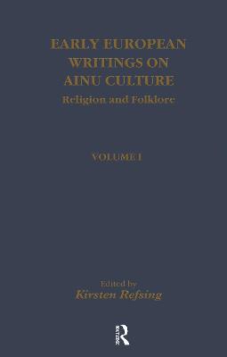 Book cover for Early European Writings on Ainu Culture