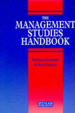 Cover of Management Studies Handbook