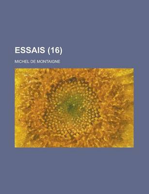 Book cover for Essais (16)