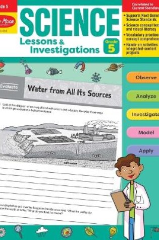 Cover of Science Lessons and Investigations, Grade 5 Teacher Resource