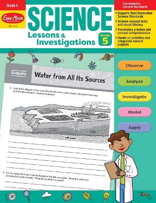Cover of Science Lessons and Investigations, Grade 5 Teacher Resource