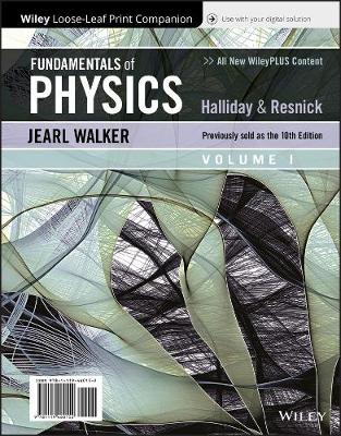 Book cover for Fundamentals of Physics, Volume 1