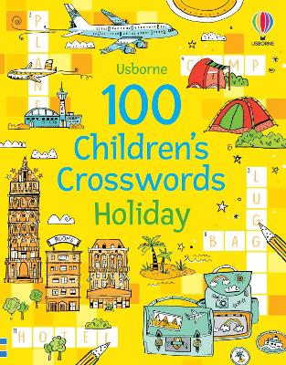 Book cover for 100 Children's Crosswords: Holiday
