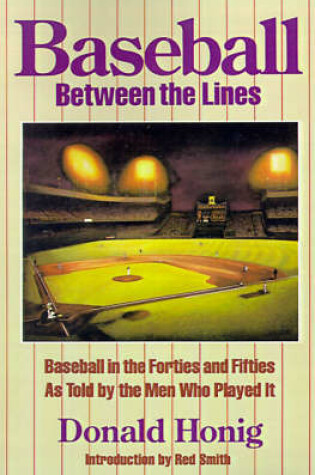 Cover of Baseball Between the Lines