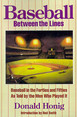 Book cover for Baseball Between the Lines