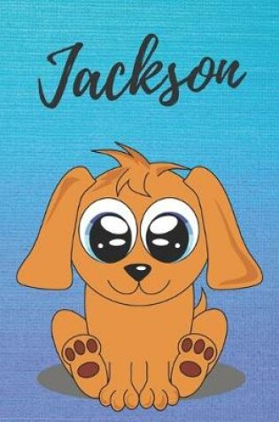 Cover of Jackson dog coloring book / notebook / journal / diary