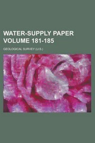 Cover of Water-Supply Paper Volume 181-185