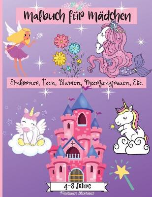 Book cover for M�dchen F�rbung Buch Alter 4-8 Jahre