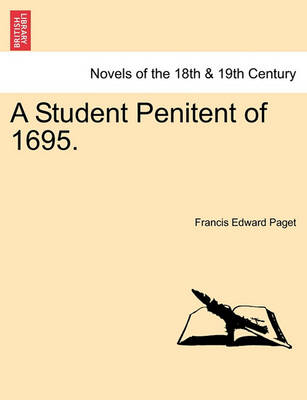 Book cover for A Student Penitent of 1695.