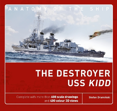 Book cover for The Destroyer USS Kidd