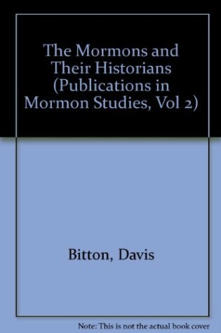 Cover of Mormons and Their Historians