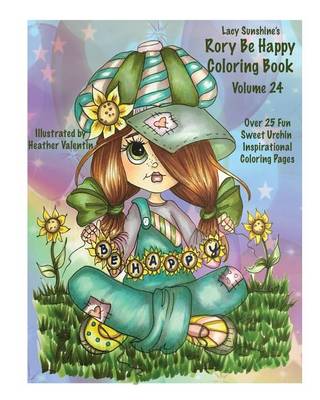 Book cover for Lacy Sunshine's Rory Be Happy Coloring Book Volume 24