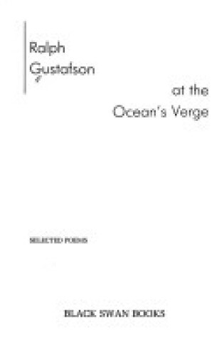 Cover of At the Oceans Verge