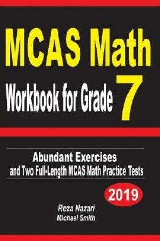 Cover of MCAS Math Workbook for Grade 7