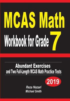 Book cover for MCAS Math Workbook for Grade 7