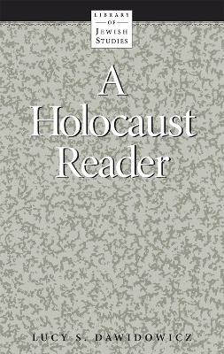 Cover of A Holocaust Reader