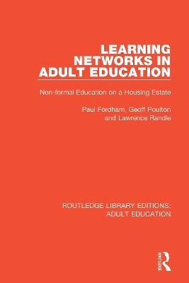 Book cover for Learning Networks in Adult Education