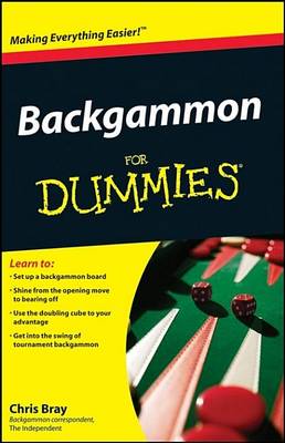 Book cover for Backgammon For Dummies