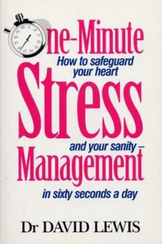 Cover of One Minute Stress Management