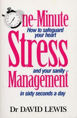 Book cover for One Minute Stress Management