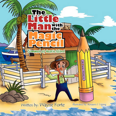 Book cover for The Little Man with the Magic Pencil