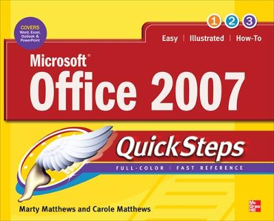 Cover of Microsoft Office 2007 QuickSteps
