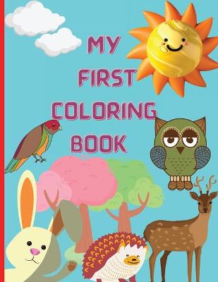 Book cover for My First Coloring Book