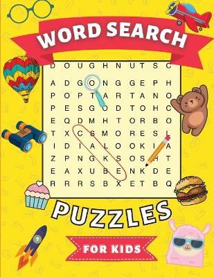Book cover for Word Search Puzzles for Kids