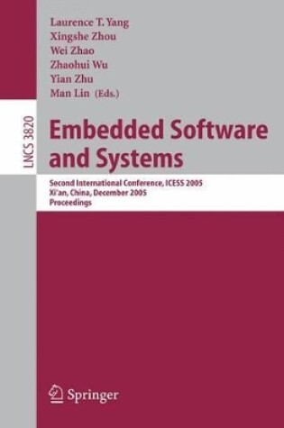 Cover of Embedded Software and Systems