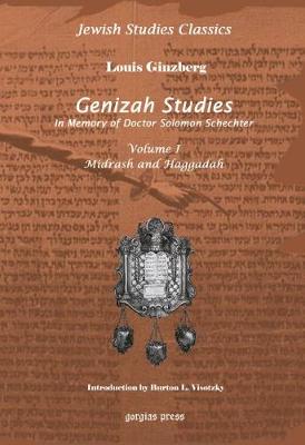 Book cover for Genizah Studies in Memory of Doctor Solomon Schechter