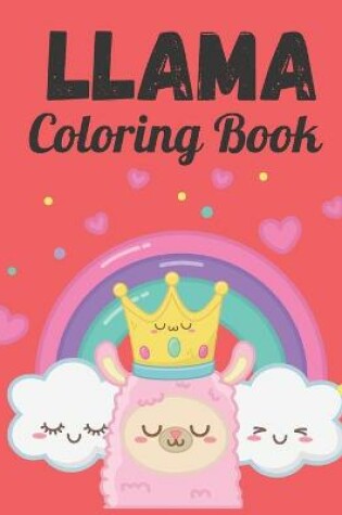 Cover of Llama Coloring Book