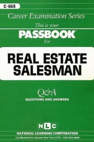 Cover of Real Estate Salesman