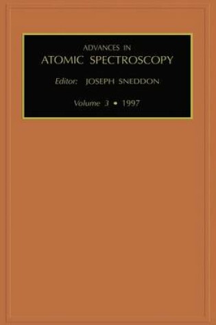 Cover of Advances in Atomic Spectroscopy, Volume 3