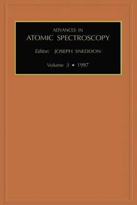 Cover of Advances in Atomic Spectroscopy, Volume 3