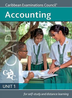 Book cover for Accounting CAPE Unit 1 A CXC Study Guide