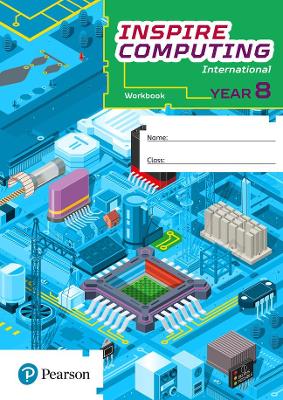 Book cover for Inspire Computing International, Workbook, Year 8