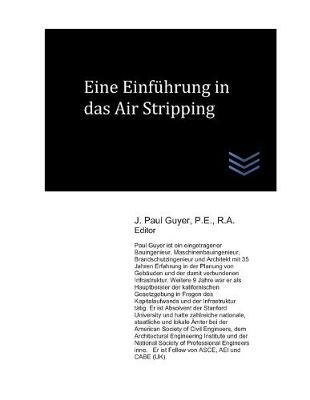 Book cover for Eine Einfuhrung in das Air Stripping