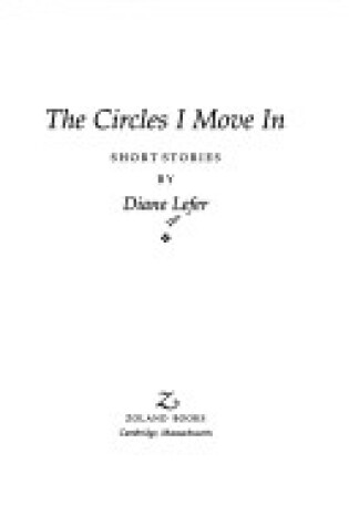 Cover of Circles I Move in