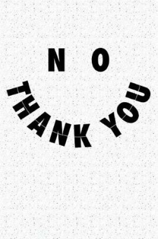 Cover of No Thank You