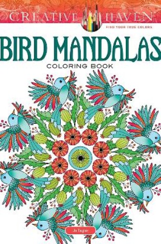 Cover of Creative Haven Bird Mandalas Coloring Book