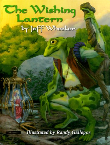 Book cover for The Wishing Lantern