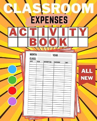 Book cover for Classroom Expenses Activity Book