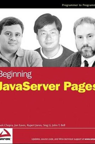 Cover of Beginning JavaServer Pages